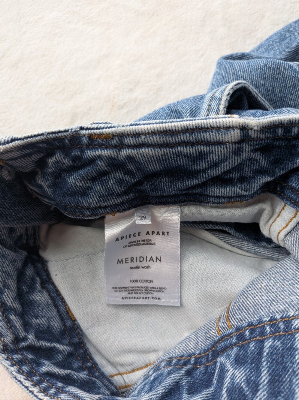 Apiece Apart Meridian Jeans - Picture 3 of 4